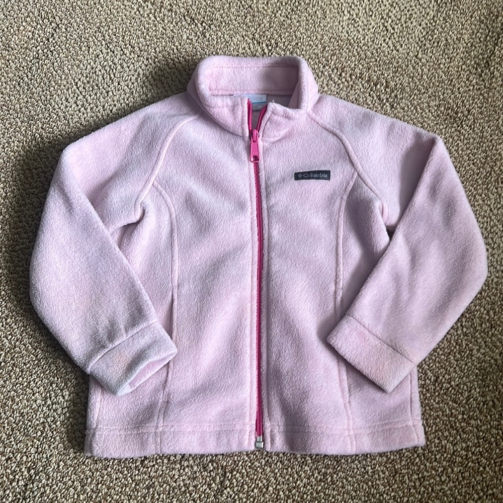 Girls Columbia Full Zip Fleece